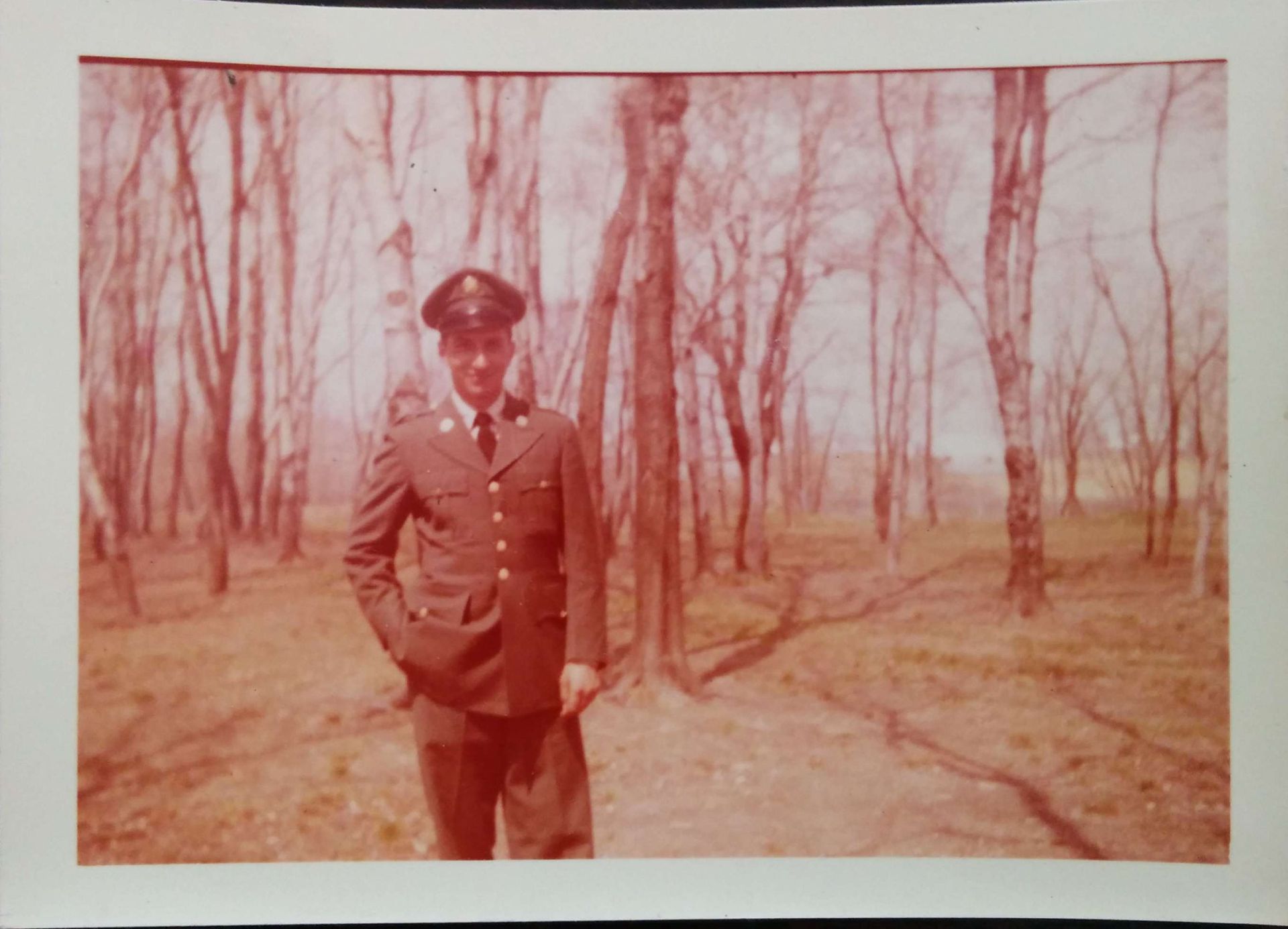 Eduardo's father during his U.S. Army service