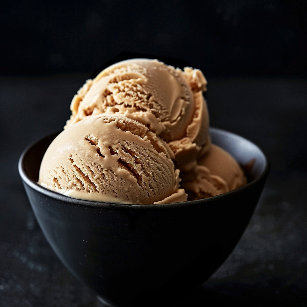 Helado casero - Dulce de leche