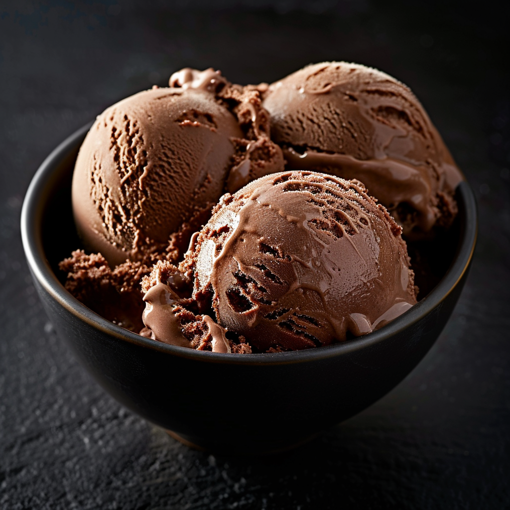 Helado casero - Belgian Chocolate