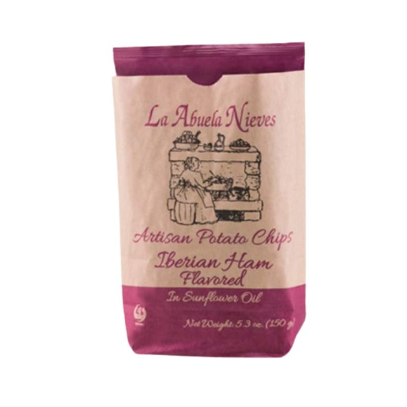 Iberian Ham Flavoured Potato Crisps, 150g